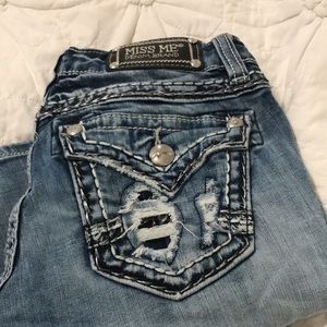 Miss Me Bermuda Jean shorts